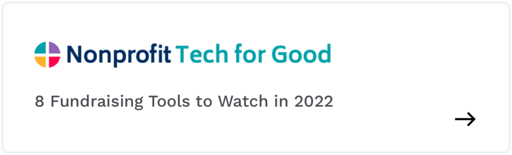Nonprofit Tech for good